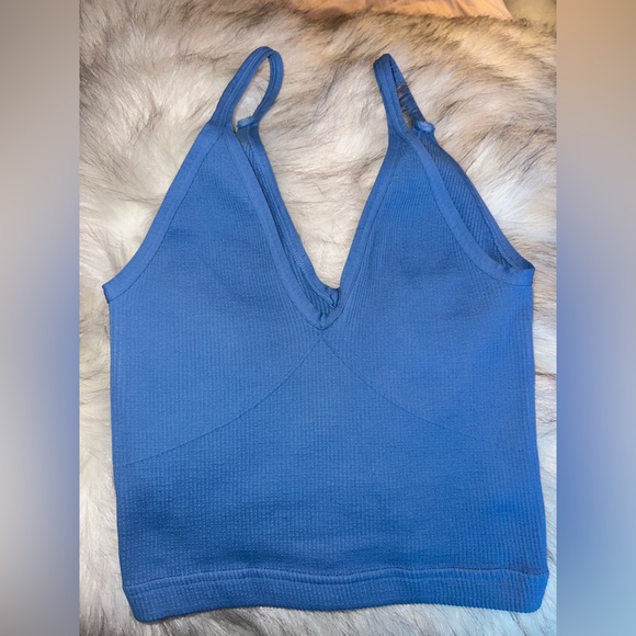 NWOT Free People Movement Happiness Runs (V-neck Watch Out Tank) 🦋 - Picture 5 of 5